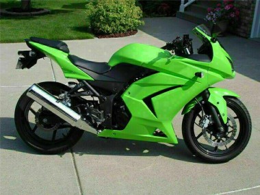 Verde Abs Kits Completos Carenagem Kawasaki EX250 08-12
