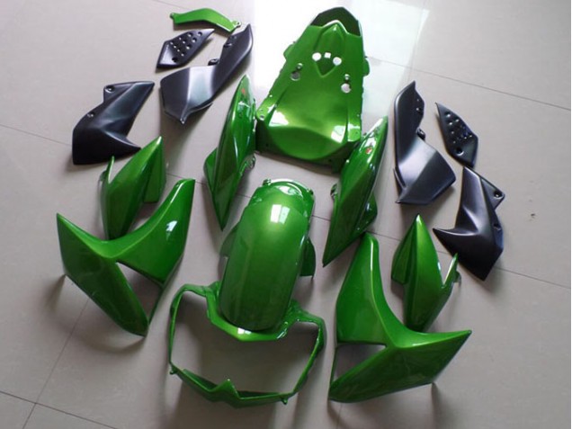 Verde Abs Plásticos Kawasaki Z1000 07-09 Verde Abs Plásticos Kawasaki Z1000 07-09
