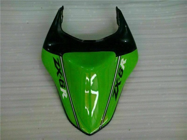 Verde Branco Ninja Carenagem Kawasaki ZX6R 07-08 Verde Branco Ninja Carenagem Kawasaki ZX6R 07-08
