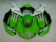 Verde Branco Ninja Carenagem Kawasaki ZX6R 07-08 Verde Branco Ninja Carenagem Kawasaki ZX6R 07-08