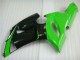 Verde Branco Preto Carenagem Kawasaki ZX6R 05-06