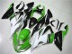 Verde Branco Preto Carenagem Kawasaki ZX6R 13-18