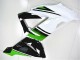 Verde Branco Preto Carenagem Kawasaki ZX6R 13-18