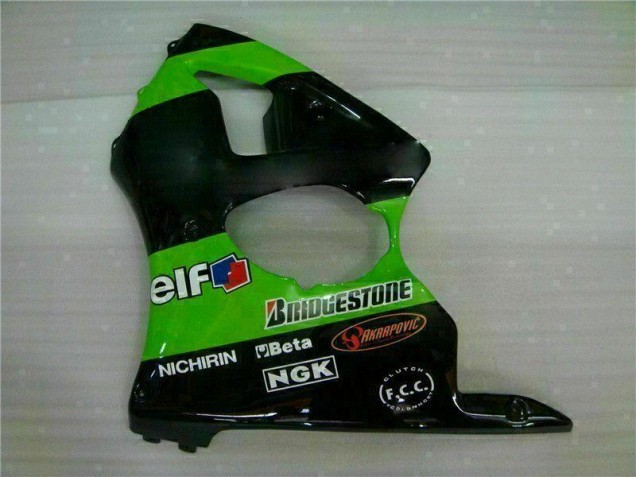Verde Carenagem Kawasaki ZX6R 00-02 Verde Carenagem Kawasaki ZX6R 00-02