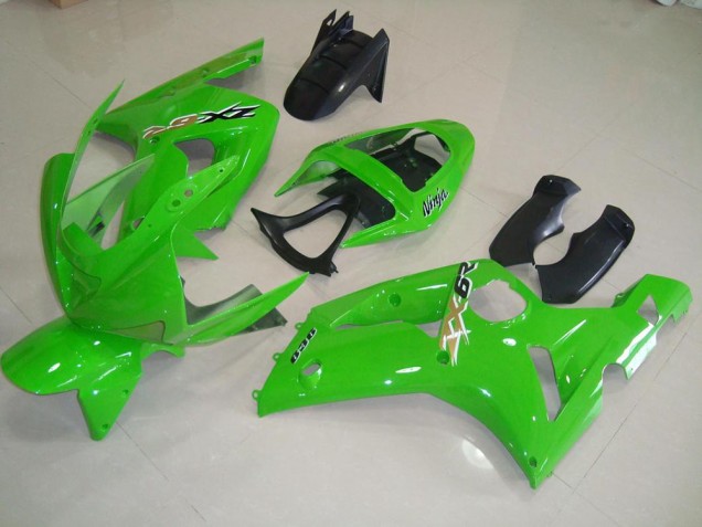 Verde Carenagem & Plástico Kawasaki ZX6R 03-04 Verde Carenagem & Plástico Kawasaki ZX6R 03-04