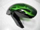 Verde Chama Carenagem Kawasaki EX650 06-08