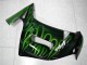 Verde Chama Carenagem Kawasaki EX650 06-08