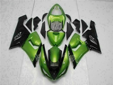 Verde Kits Carenagem Kawasaki ZX6R 05-06