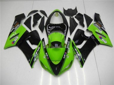 Verde Kits Carenagem Kawasaki ZX6R 05-06