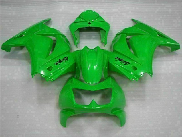 Verde Ninja Abs Kits Completos Carenagem Kawasaki EX250 08-12