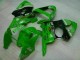 Verde Preto Abs Carenagem Kawasaki ZX6R 00-02