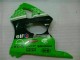 Verde Preto Abs Carenagem Kawasaki ZX6R 00-02