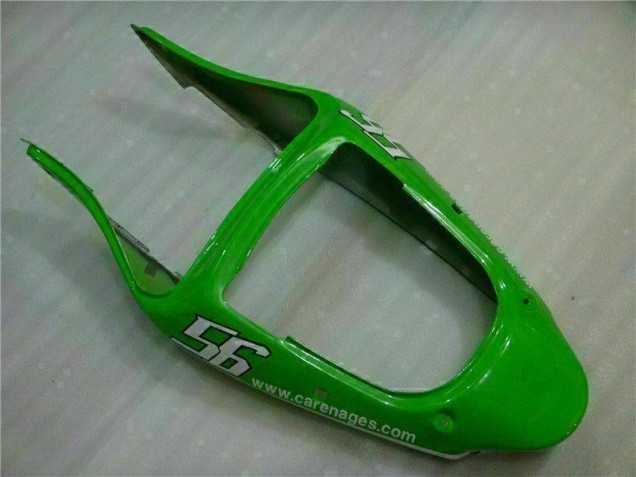 Verde Preto Abs Carenagem Kawasaki ZX6R 00-02