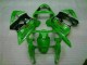 Verde Preto Abs Carenagem Kawasaki ZX6R 00-02
