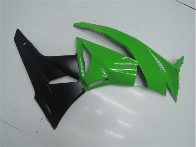 Verde Preto Abs Kit Completos Carenagem Kawasaki ZX6R 09-12 Verde Preto Abs Kit Completos Carenagem Kawasaki ZX6R 09-12