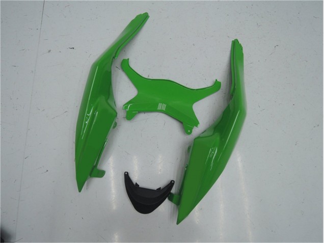 Verde Preto Abs Kit Completos Carenagem Kawasaki ZX6R 09-12 Verde Preto Abs Kit Completos Carenagem Kawasaki ZX6R 09-12