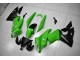 Verde Preto Abs Plástico Kawasaki EX650 09-11