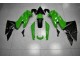 Verde Preto Abs Plástico Kawasaki EX650 09-11