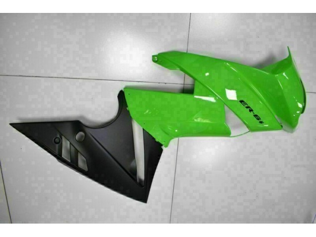 Verde Preto Abs Plástico Kawasaki EX650 09-11