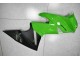 Verde Preto Abs Plástico Kawasaki EX650 09-11