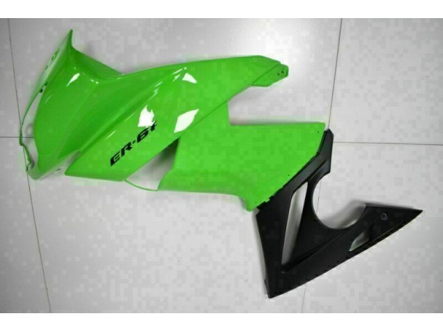 Verde Preto Abs Plástico Kawasaki EX650 09-11