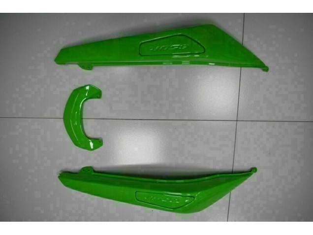 Verde Preto Abs Plástico Kawasaki EX650 09-11