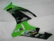Verde Preto Abs Plástico Kawasaki ZX6R 09-12 Verde Preto Abs Plástico Kawasaki ZX6R 09-12