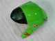 Verde Preto Abs Plástico Kawasaki ZX6R 09-12 Verde Preto Abs Plástico Kawasaki ZX6R 09-12