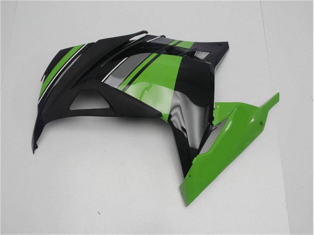 Verde Preto Abs Plásticos Kawasaki EX300 13-16 Verde Preto Abs Plásticos Kawasaki EX300 13-16