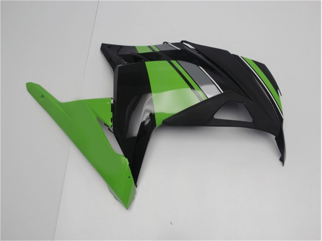 Verde Preto Abs Plásticos Kawasaki EX300 13-16 Verde Preto Abs Plásticos Kawasaki EX300 13-16