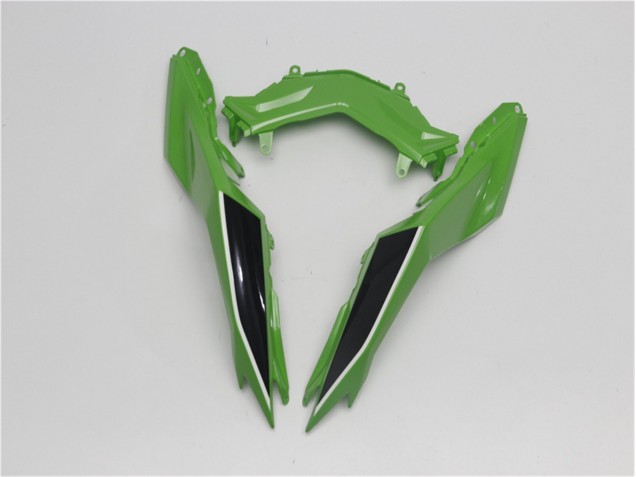 Verde Preto Abs Plásticos Kawasaki EX300 13-16 Verde Preto Abs Plásticos Kawasaki EX300 13-16