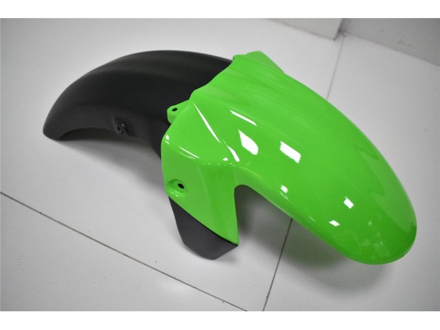 Verde Preto Abs Plásticos Kawasaki ZX10R 08-10 Verde Preto Abs Plásticos Kawasaki ZX10R 08-10