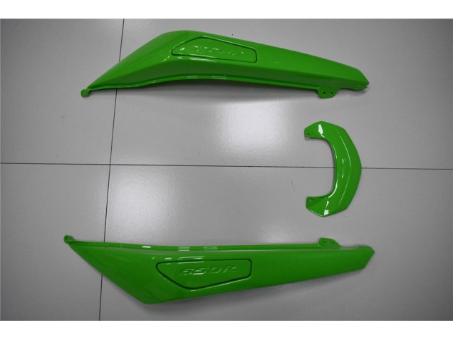 Verde Preto Abs Plásticos Kawasaki ZX10R 08-10 Verde Preto Abs Plásticos Kawasaki ZX10R 08-10