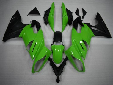 Verde Preto Abs Plásticos Kawasaki ZX10R 08-10