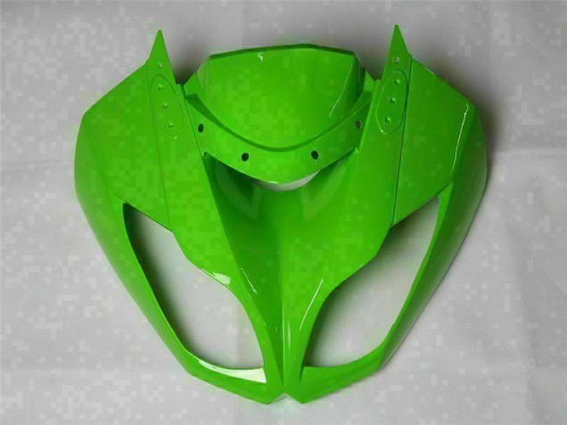 Verde Preto Branco 25 Carenagem Kawasaki ZX6R 09-12 Verde Preto Branco 25 Carenagem Kawasaki ZX6R 09-12