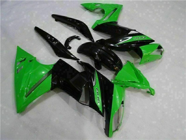 Verde Preto Carenagem Kawasaki EX650 06-08