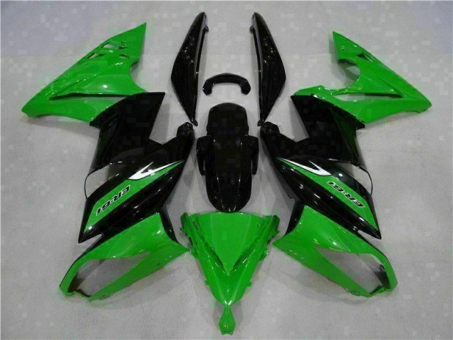Verde Preto Carenagem Kawasaki EX650 06-08