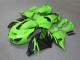 Verde Preto Carenagem Kawasaki ZX14R ZZR 1400 06-11 Verde Preto Carenagem Kawasaki ZX14R ZZR 1400 06-11