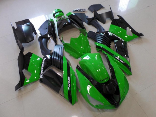 Verde & Preto Carenagem Kawasaki ZX14R ZZR 1400 06-11