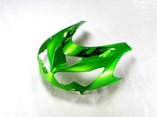 Verde Preto Carenagem Kawasaki ZX14R ZZR 1400 12-21 Verde Preto Carenagem Kawasaki ZX14R ZZR 1400 12-21