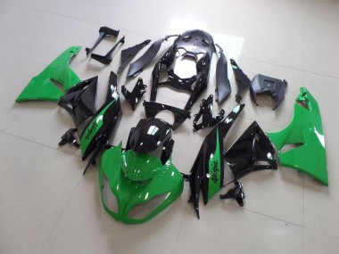 Verde & Preto Carenagem Kawasaki ZX6R 09-12