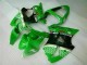 Verde Preto Carenagem & Plástico Kawasaki ZX6R 00-02 Verde Preto Carenagem & Plástico Kawasaki ZX6R 00-02