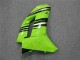 Verde Preto Carenagem & Plástico Kawasaki ZX6R 07-08