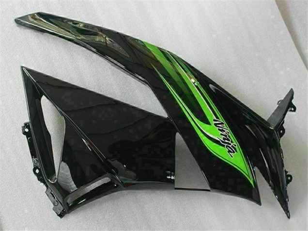 Verde Preto Carroçaria Kawasaki ZX6R 09-12