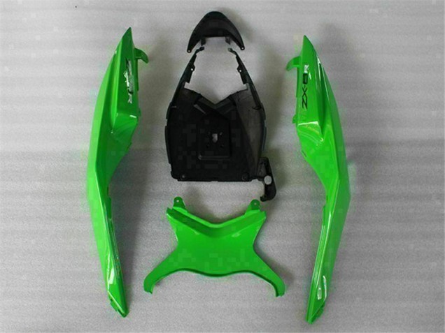 Verde Preto Carroçaria Kawasaki ZX6R 09-12