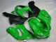Verde Preto Fosco Carenagem Kawasaki ZX6R 05-06