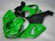 Verde Preto Fosco Carenagem Kawasaki ZX6R 05-06