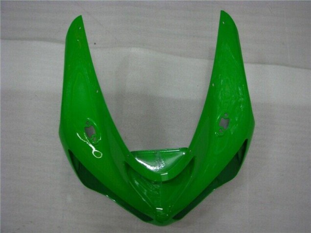 Verde Preto Fosco Carenagem Kawasaki ZX6R 05-06