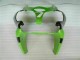 Verde Preto Injeção Kit Carenagem Kawasaki ZX6R 00-02