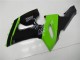 Verde Preto Injeção Kit Carenagem Kawasaki ZX6R 05-06 Verde Preto Injeção Kit Carenagem Kawasaki ZX6R 05-06